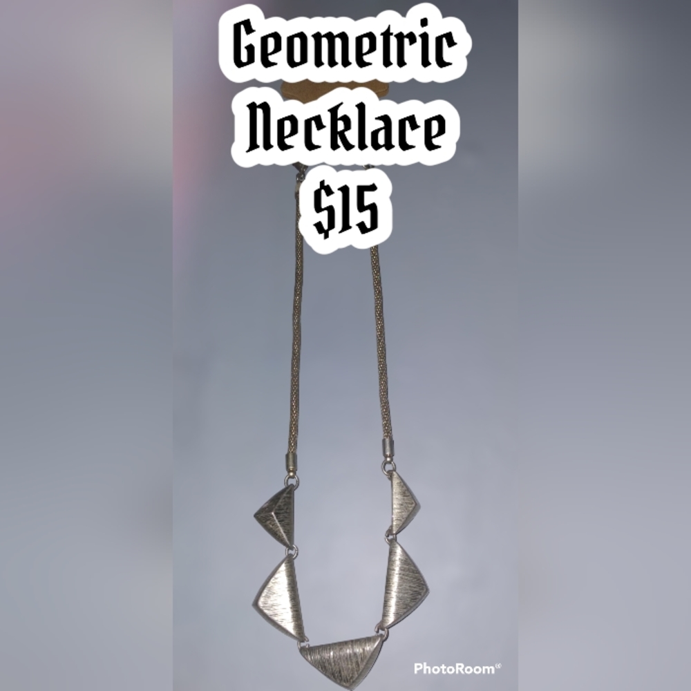 Geometric Necklace